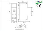 Long Life Digital Display Lightning Strike Counter Easy Installation