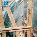 Custom 9/16" Thick Curved Tempered Laminated Glass 14.28mm Laminated Glass