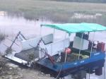 40kw Power Lake Weed Cutter Machine For Harvesting Aquatic Plants In Reservoirs