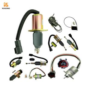 China 6CTA Diesel Engine Fuel Shut off Solenoid Valve 24V 3977620 factory