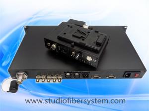China Sony camera over fiber system powered by LEMO SMPTE Hybird Cable factory