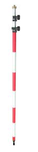 China Tangent Screw Clamping 2.6m Survey Prism Pole factory