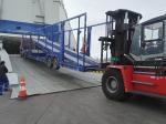 Duel Line Brake System Vehicle Transport Semi Trailers For 4-21 Units Cars