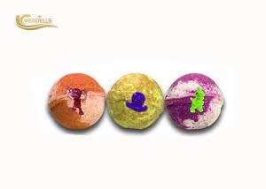 China Customized Toy Surprise Bath Bombs , Organic Fizzy Fizzy Bath Bombs For Kids factory