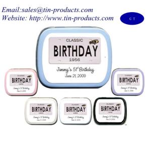 China Candy Tin Box , Mini Candy Box , Tin Candy Case ,Metal Candy Box, Candy Box from Golden Tin Box factory
