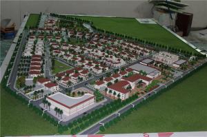 China 4 * 2M Small House 3D Model With Warm Led Light Not - Fade Paint Color factory