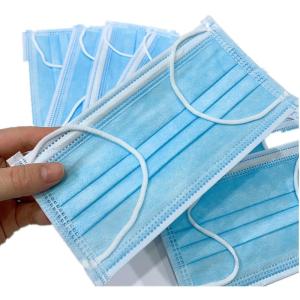 China Fringe Seal Mouth Medical Mask 3 Layer Protective Easy Breathable For Personal Health factory
