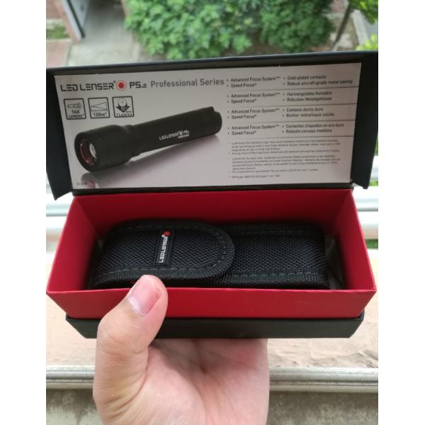 China Led Lenser P5.2 everyday lightweight powerfull torch flashlight factory