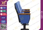 560mm Center Distance Fabric Cushion Commercial Theater Seating Chairs For