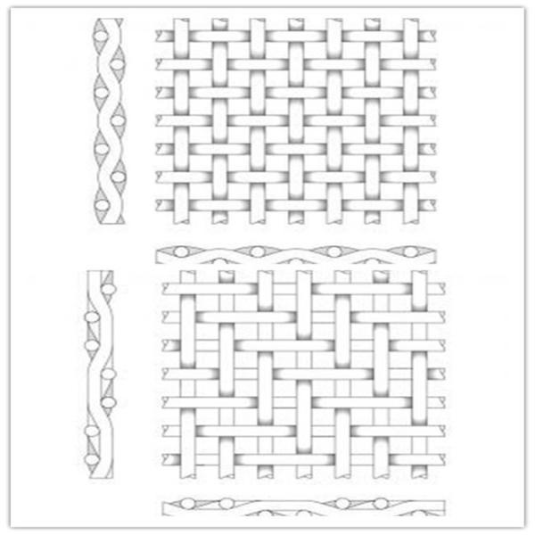 Edge Closed Ss Wire Mesh Stainless Steel Wire Mesh SUS304 ISO And SGS