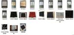 Acid Resistant Dark Ceramic Tiles 800x800mm Rectangular Non Slip Modern Style