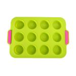 High Temperature Resistant 12 Cavity Silicone Bread Mold