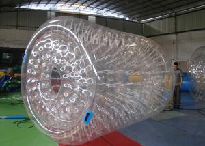 China EN14960 TPU Inflatable Water Roller Ball For Inflatable Water Games factory