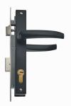 Pull Wooden Hardware Mortise Door Lock Zinc Brass Straight Lever Handles