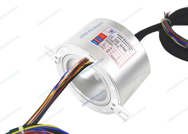 High / Low Temperature Industrial Slip Ring Inner Bore 55mm Working Height