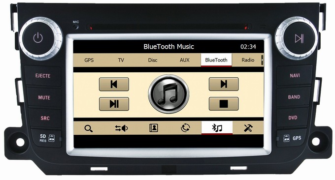Mercedes Benz Smart Fortwo Car Multimedia with DVD Gps Navigation Radio bluetooth OCB-8837