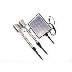 IP65 200lm Outdoor Solar Landscape Spotlights White 5500K - 6500K