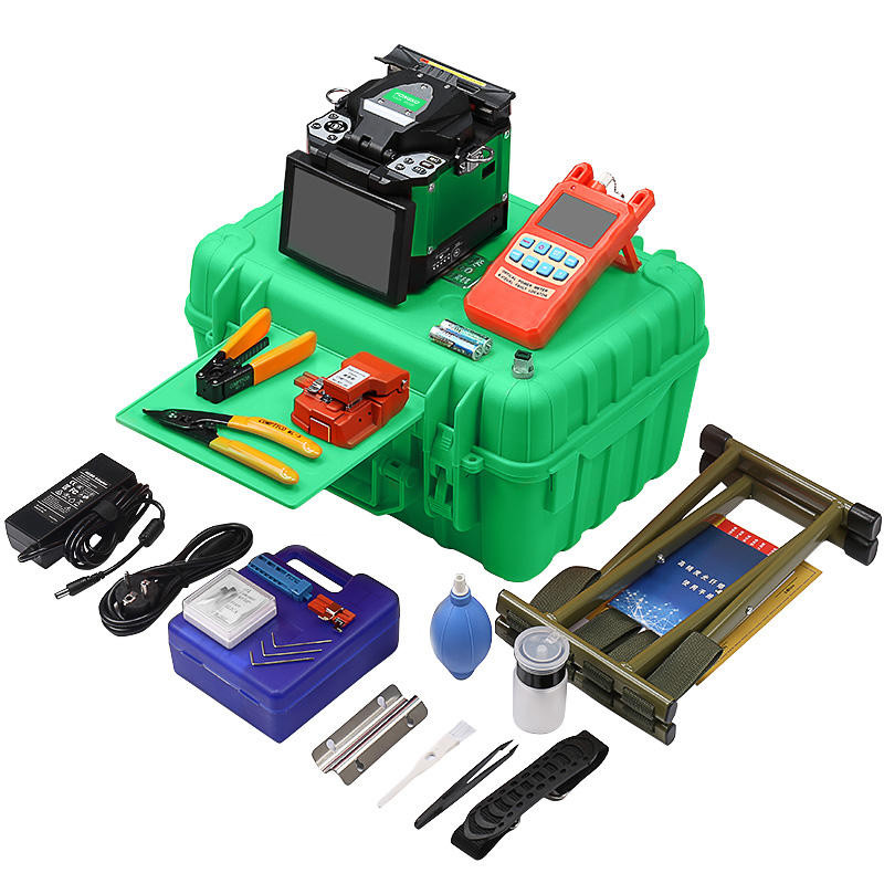 FONGKO FKEQU-128 Fiber Optic Splicing Machine With Box