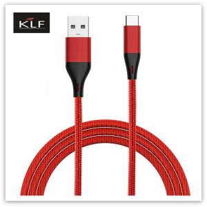 China Braided fast charging data cable factory