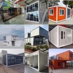 PU Panel Container House Modular Corrosion Resistant Steel Bolted Connection