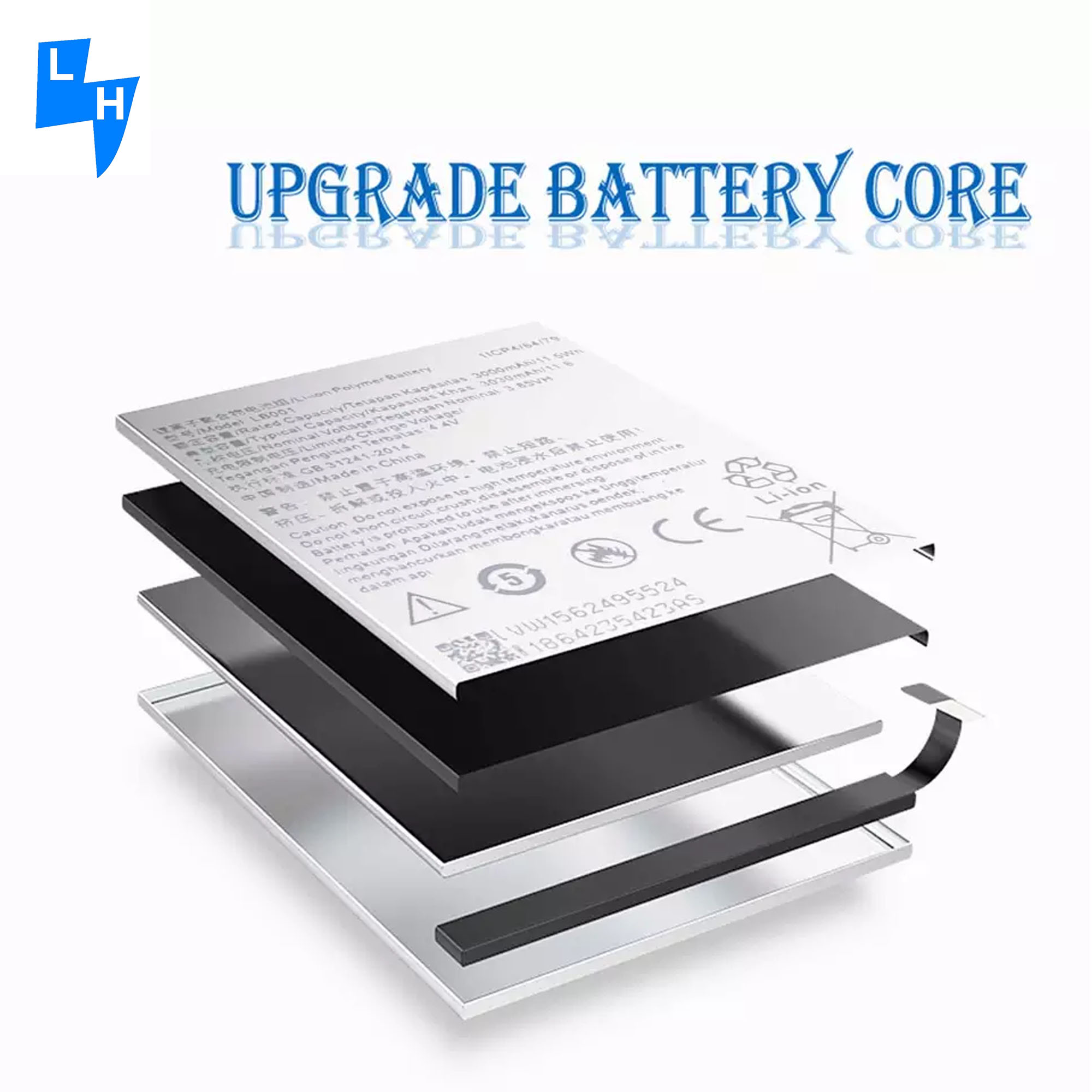 LB001 2580mAh 3.8V Lithium Ion Polymer Battery for Lenovo K320T Mobile Phone ' Choice