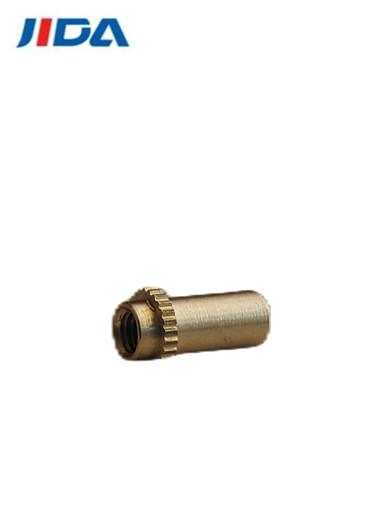 China 10mm Straight Knurled Copper Threaded Insert Nut M3 Knurled Nut factory