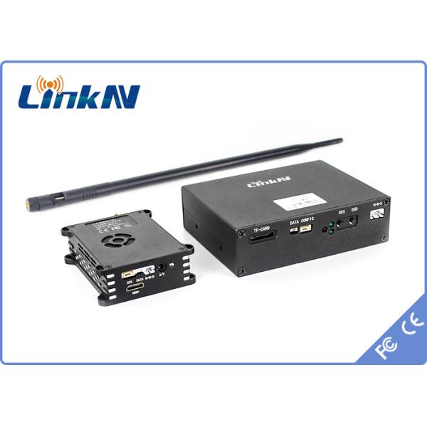 China 10km UAV Data Link COFDM Transmitter & Receiver HDMI & CVBS AES256 Encryption 300-2700MHz factory