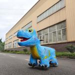 Realistic Dinosaur Ride Remote Control Animatronic Electric Scooter for