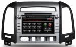 Ouchuangbo Car DVD 3G Wifi GPS Radio for Hyundai Santa Fe 2006-2012 iPod USB TV