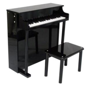 China 37 Key Upright Toy wooden piano Kid toy mini piano with stool U37A factory