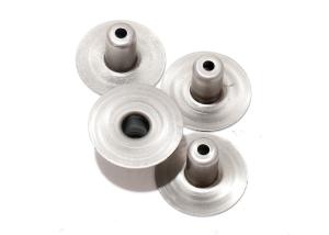 China Metal stamping deep drawing parts , punching resonant bar parts for communications base station factory