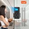 Buy cheap Tuya Smart Fingerprint Door Lock 3D Face Passcode IC Card Glass Door Biometric from wholesalers