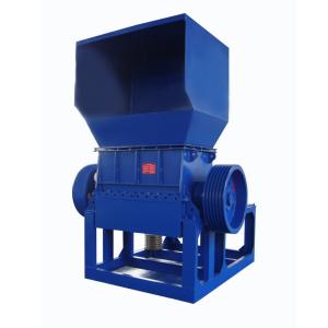 China 15kw Waste Plastic Crusher Machine For Energy Mining Plastic Bottles Crusher Drawing factory