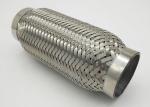 1.0mm 2"×6" Stainless Steel Exhaust Flex Pipe For Generator