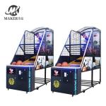 Amusement park coin operated electronic arcade basketball arcade game machine