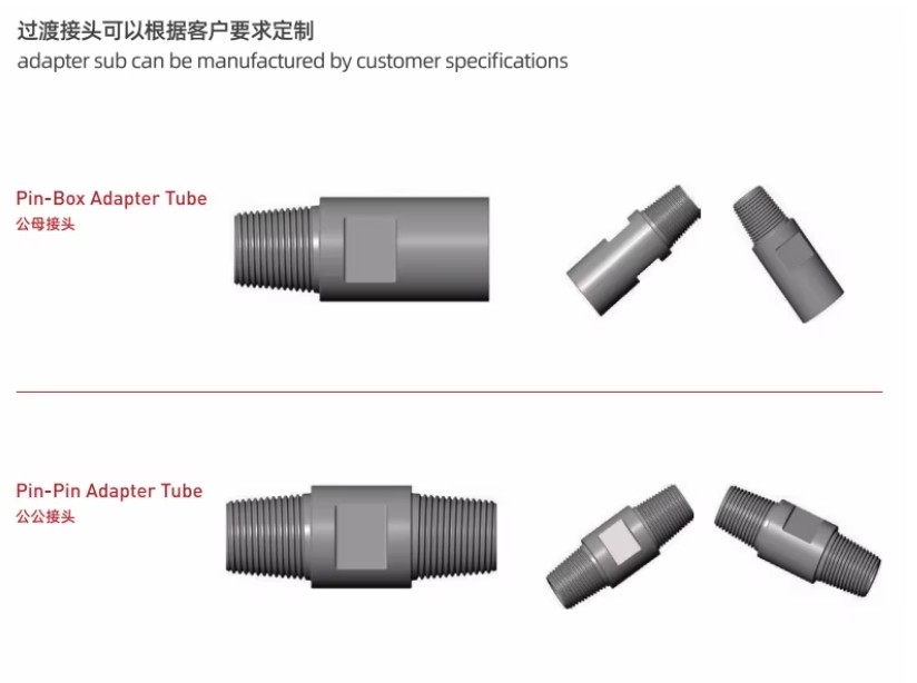 Dependable Alloy Steel Rock Drill Rods For Water Well Drilling 89mm Or 76mm