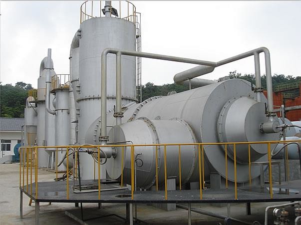 40Kw Medical Waste Incinerator , Harmless Treatment Industrial Waste Incinerator