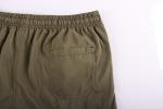 Olive Camouflage Mens Elastic Waist Board Shorts