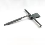 Stainless Steel Window Squeegee With Silicone Blade / Hook