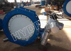 China Electric / Manual Drived Wafer Butterfly Valve With Water Pressure 0.25Mpa - 2.5Mpa For Hydropower factory