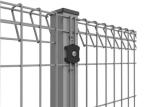 Galvanized Roll Top BRC Welded Wire Mesh Fence For Airport