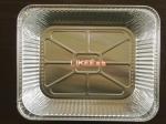 Wrinkle wall 750ml Aluminium Foil Food Container No Color Fade
