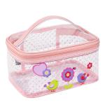 Waterproof Clear Zipper Makeup PVC Cosmetic Bag