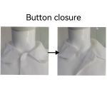 Nonwoven Disposable White Button Closure Lab Coat S-2XL