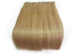 Straight Tape In Human Hair Extensions , Double Dawn Dark Brown Tape In Hair