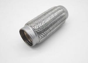 China Interlock Braided 76.2mm×152mm Stainless Steel Exhaust Flex Pipe factory