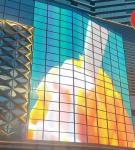 Optional LED Chip Transparent Flexible Indoor/Outdoor Full Color Window Display