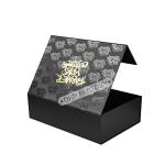 OEM Foldable Magnetic Boxes With UV Foil Stamping Logo For Clothing Gifts