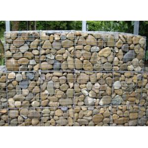 China 3x1x1m Gabion Baskets 60x80mm Mesh 380-550N/mm2 Tensile Strength factory