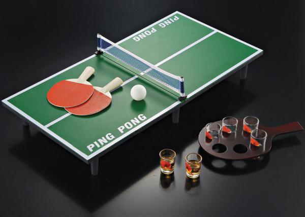Easily Stored Kids Table Tennis Table 60 X 40 X 15 Cm Size For Family Entertainm
